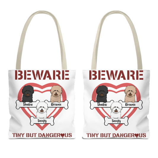 Customized Tote Bag (AOP) - Beware Design