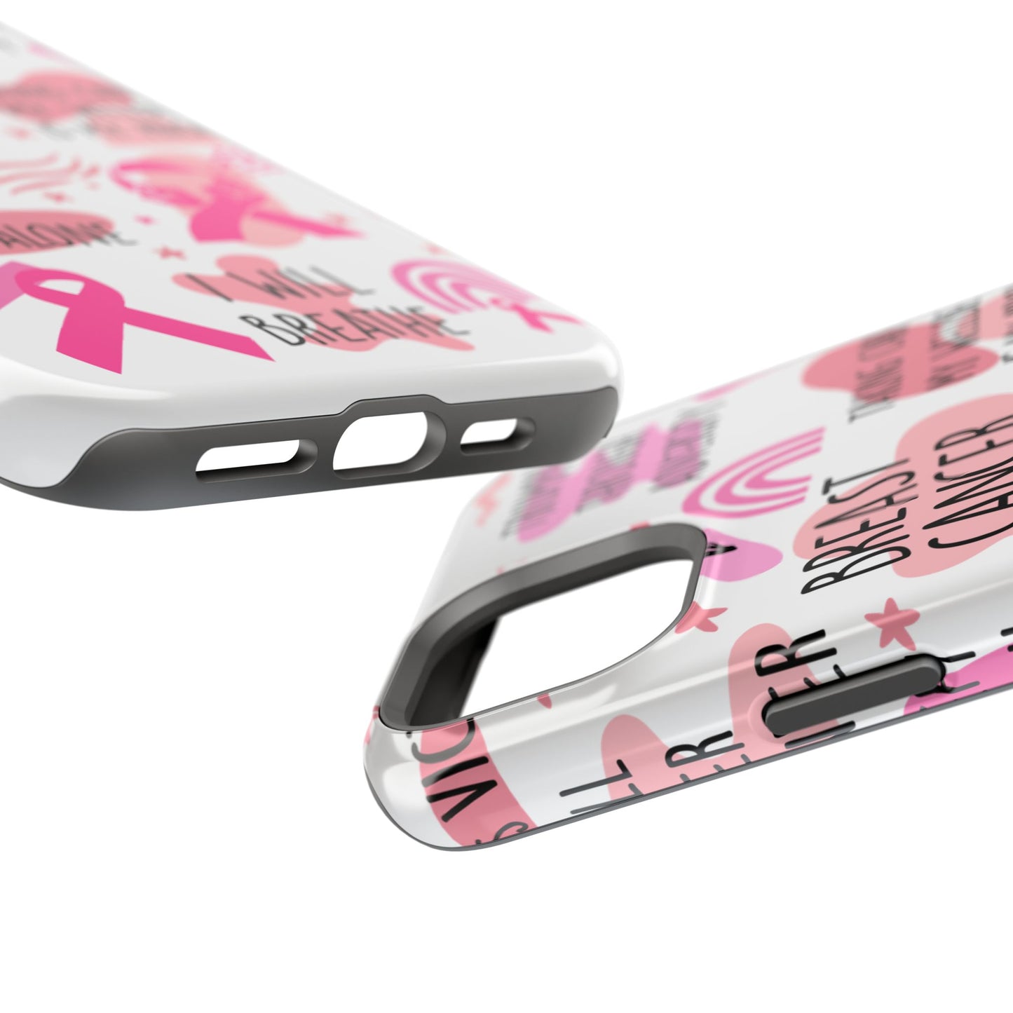 Magnetic Tough Cases - Breast Cancer Warrior