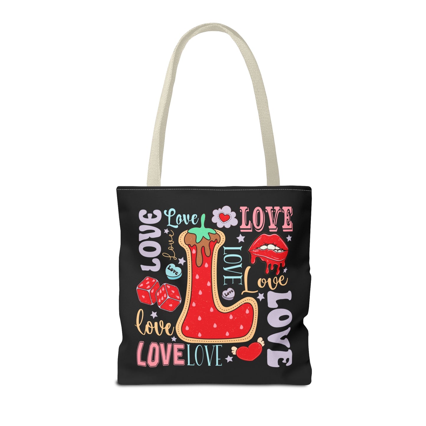 Valentine's - Tote Bag (AOP) - Love Design