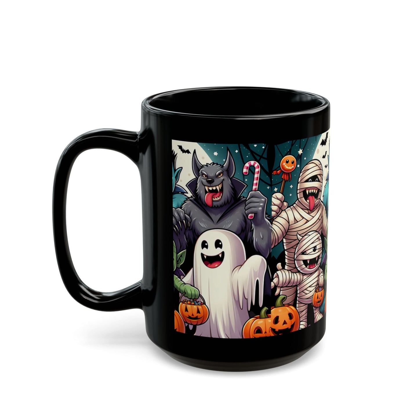 Halloween - Black Mug (11oz, 15oz) - Killer Friends