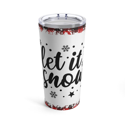 Christmas - Stainless Steel Tumbler 20oz - Let It Snow