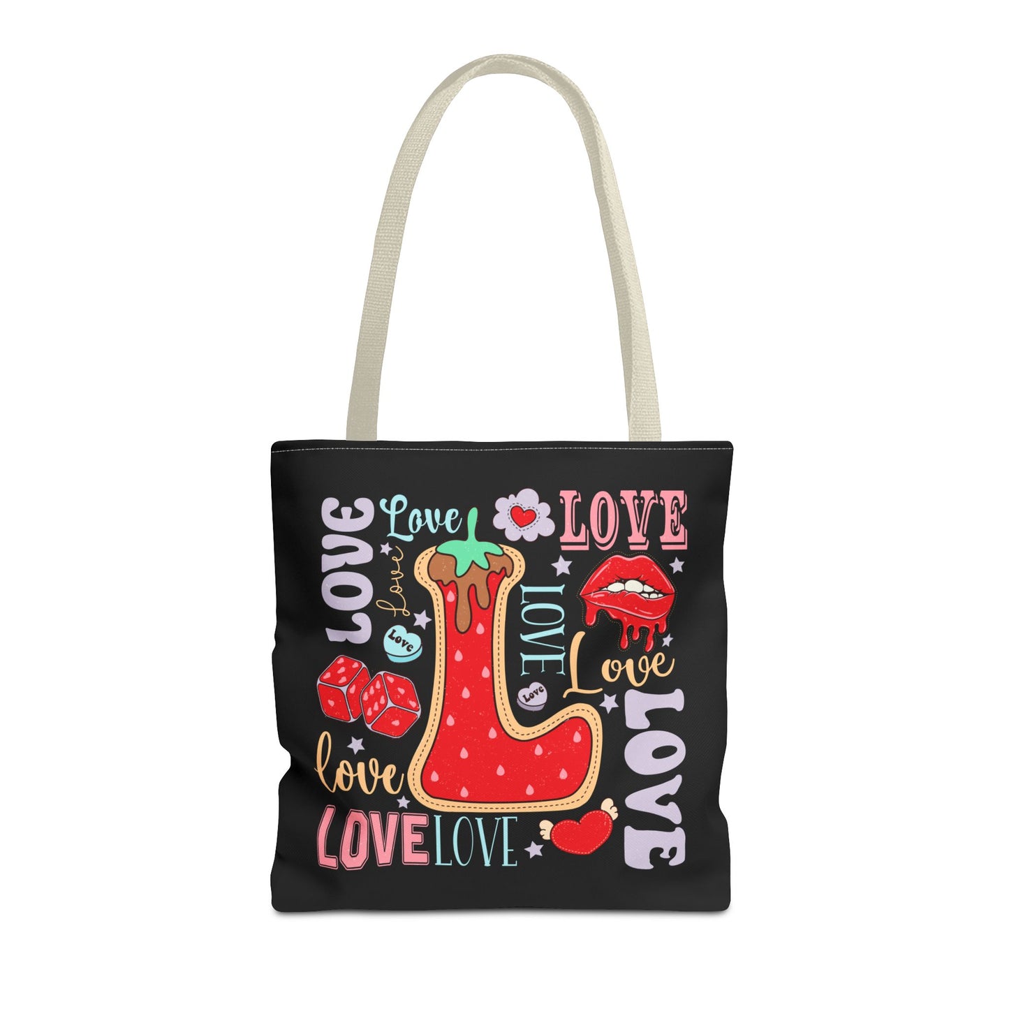 Valentine's - Tote Bag (AOP) - Love Design