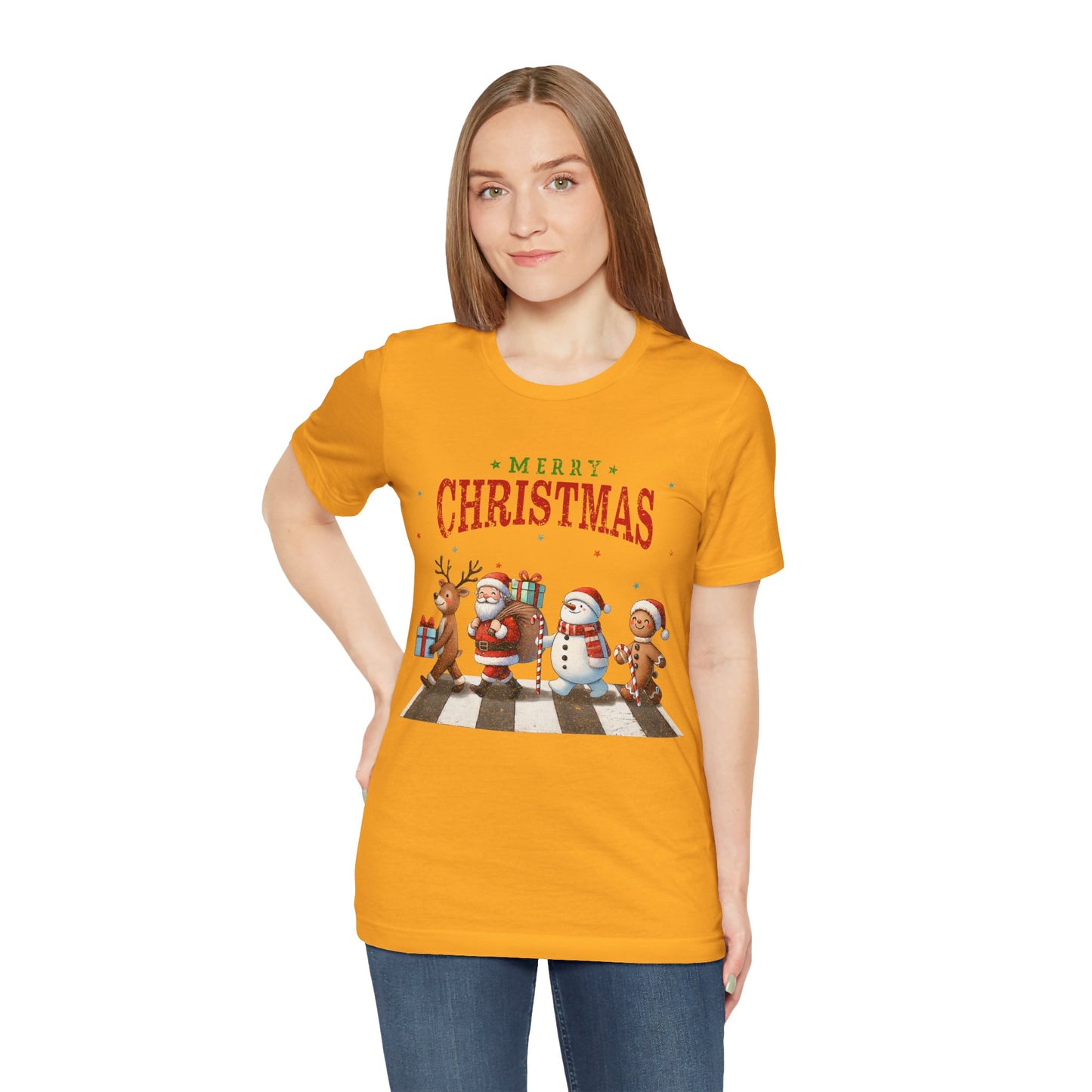 Christmas - Unisex Jersey Short Sleeve Tee - Santa Team