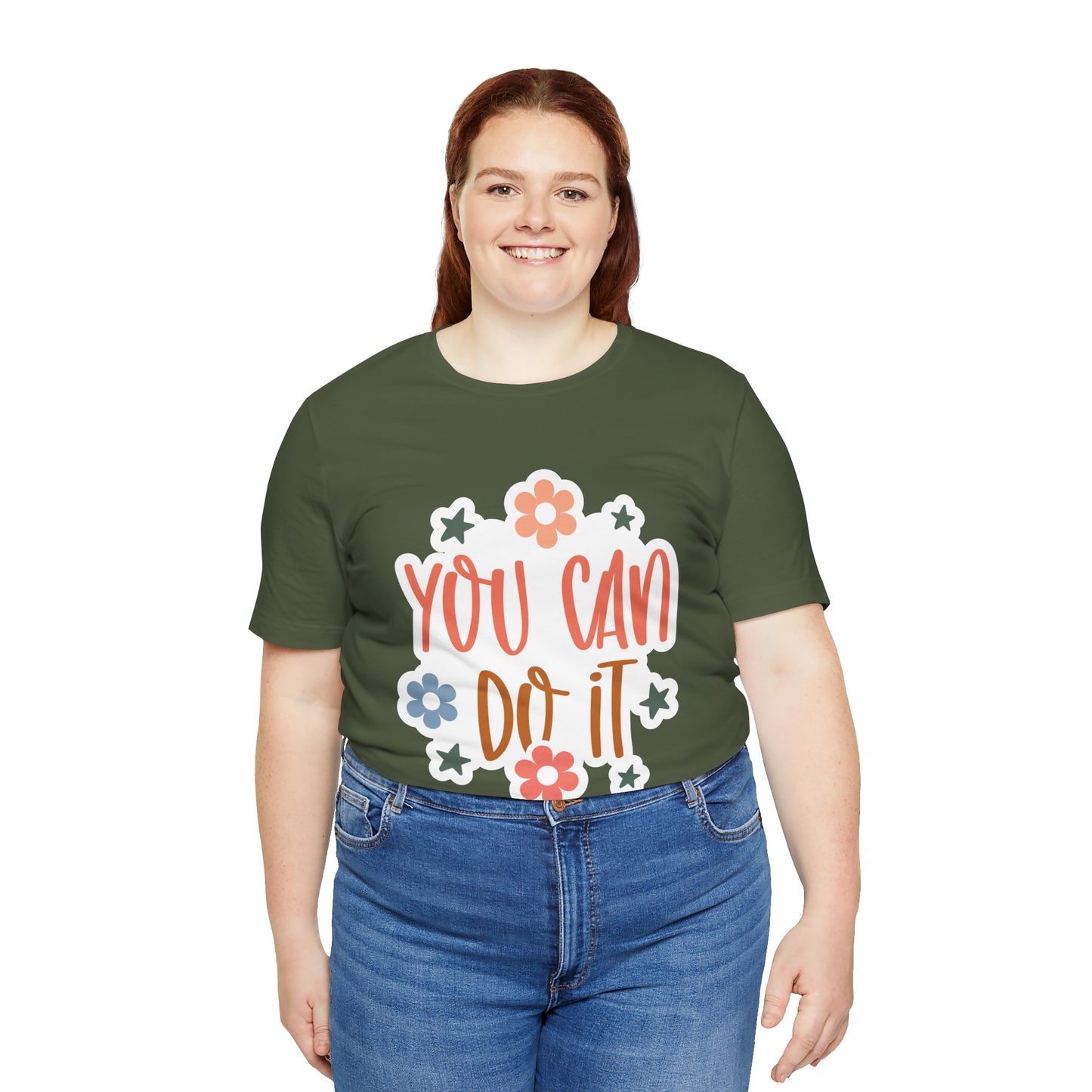 Unisex Jersey Short Sleeve Tee - You Can Do It - Motivational Shirt