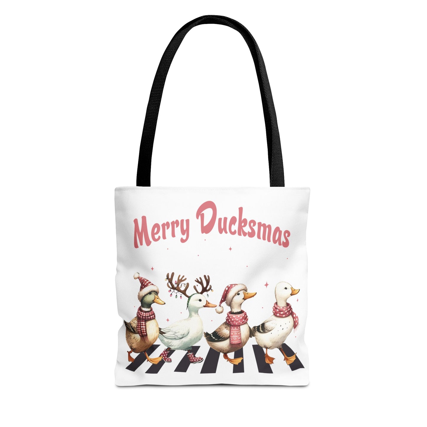 Christmas - Tote Bag (AOP) - Merry Ducksmas