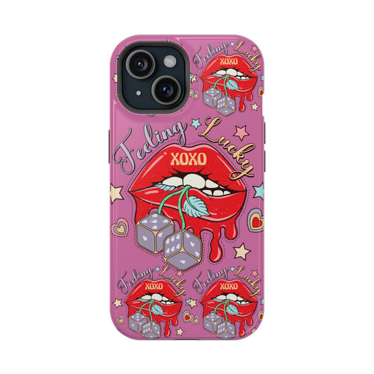 Valentine's - Magnetic Tough Cases - Feeling Lucky XOXO