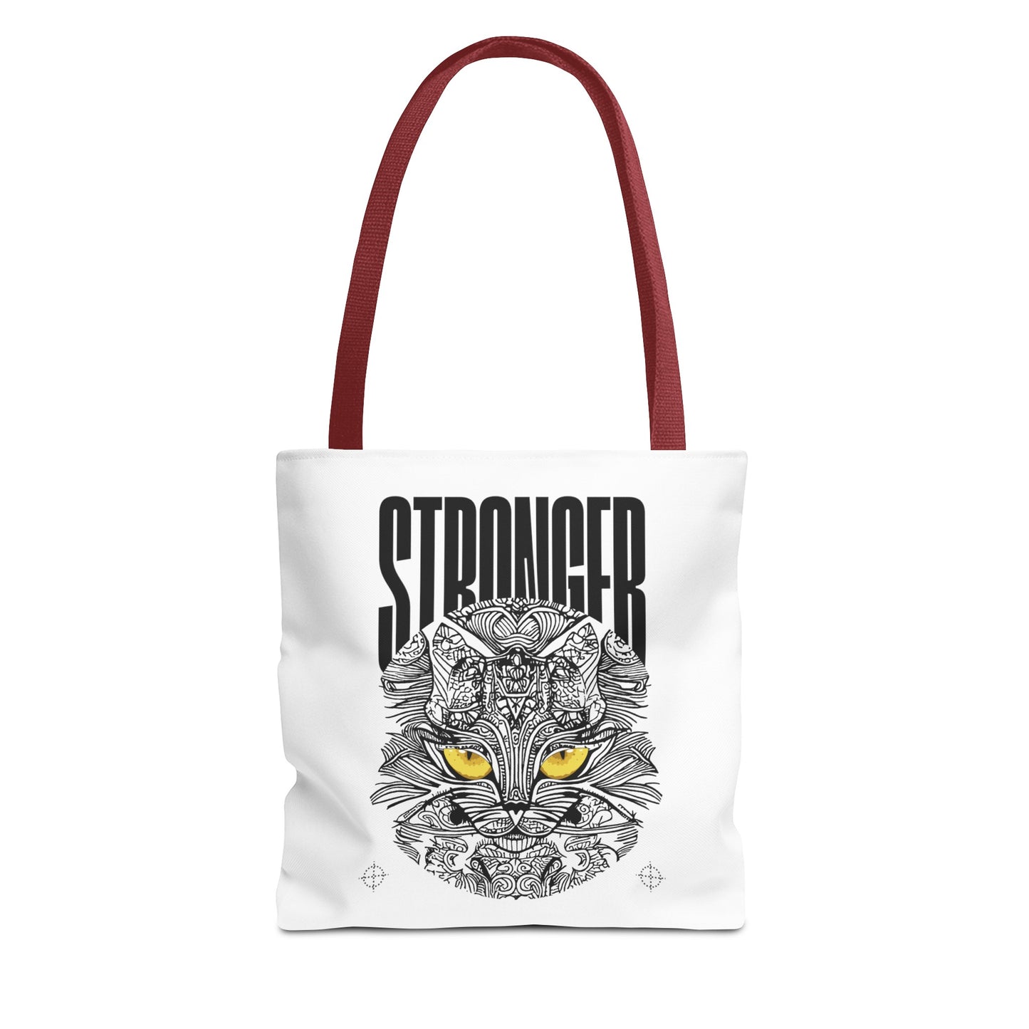 Tote Bag (AOP) - Stronger - White