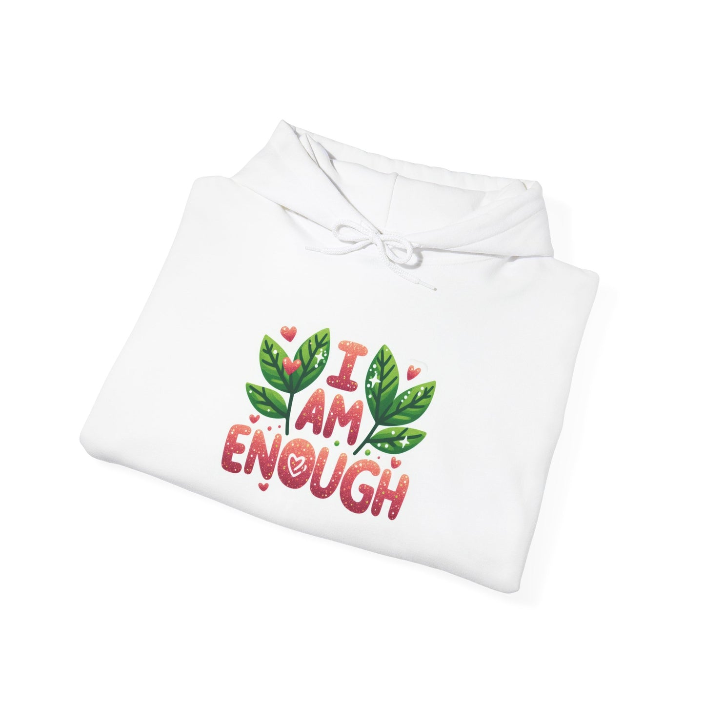 Unisex Heavy Blend™ Hooded Sweatshirt - I AM ENOUGH -