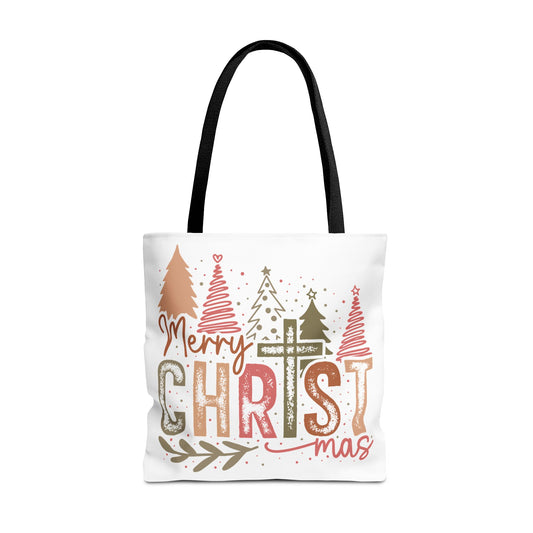 Christmas - Tote Bag (AOP) - merry Christ mas