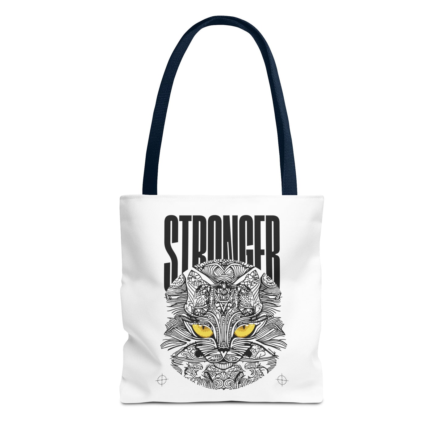 Tote Bag (AOP) - Stronger - White