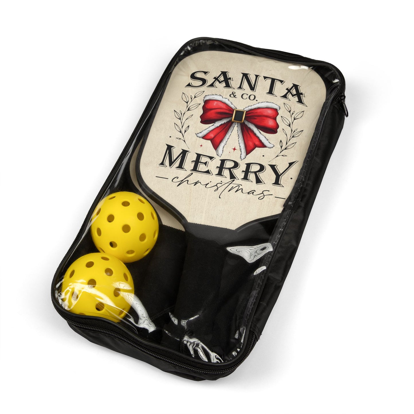 Christmas - Pickleball Kit - Santa & Co. Merry Christmas