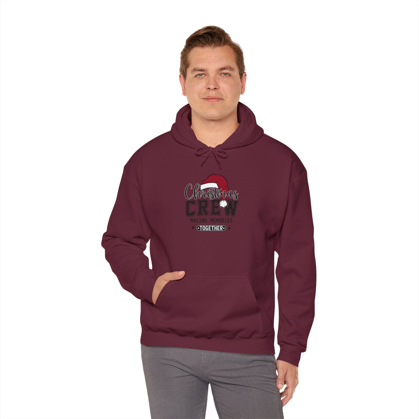 Christmas - Unisex Heavy Blend™ Hooded Sweatshirt - Christmas CREW