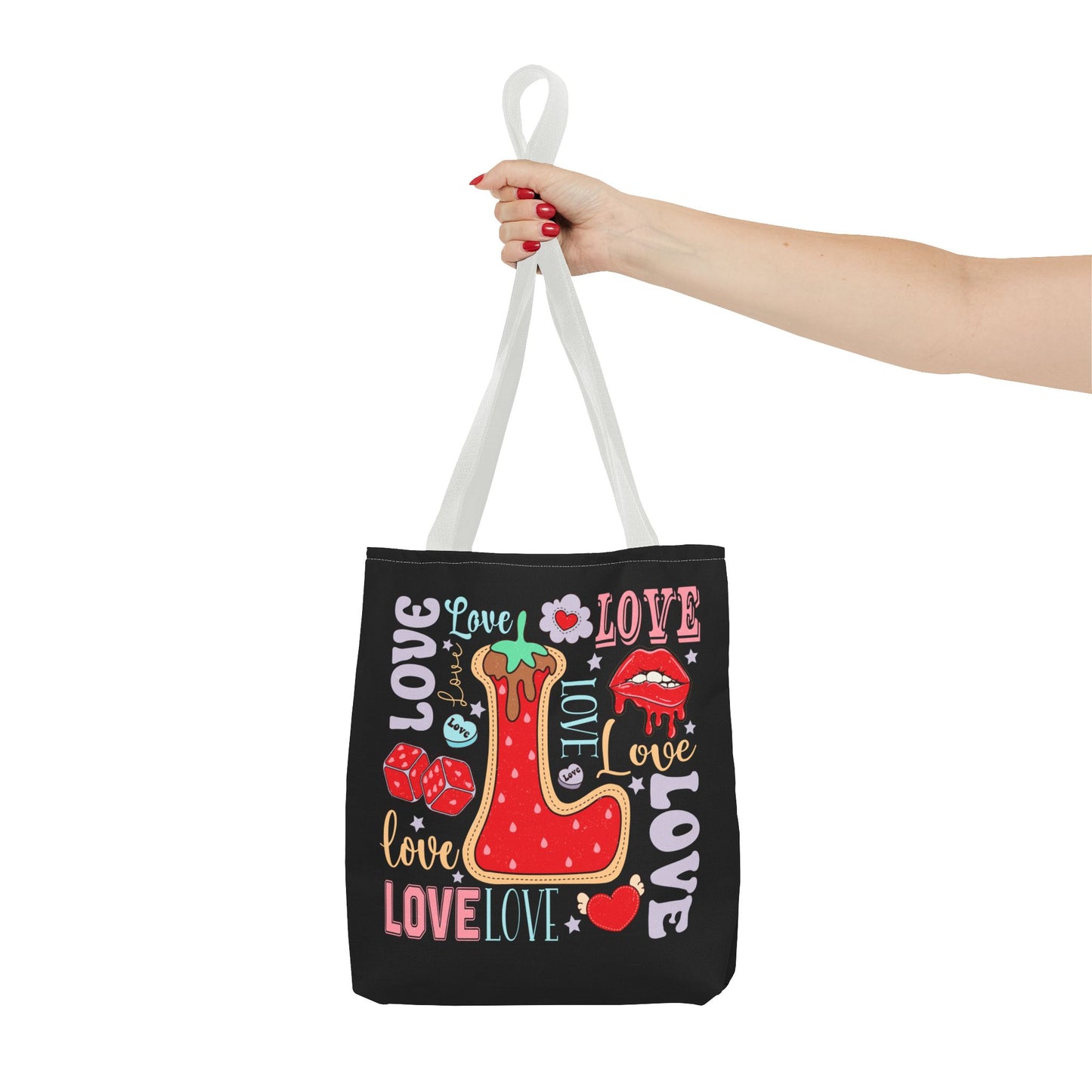 Valentine's - Tote Bag (AOP) - Love Design