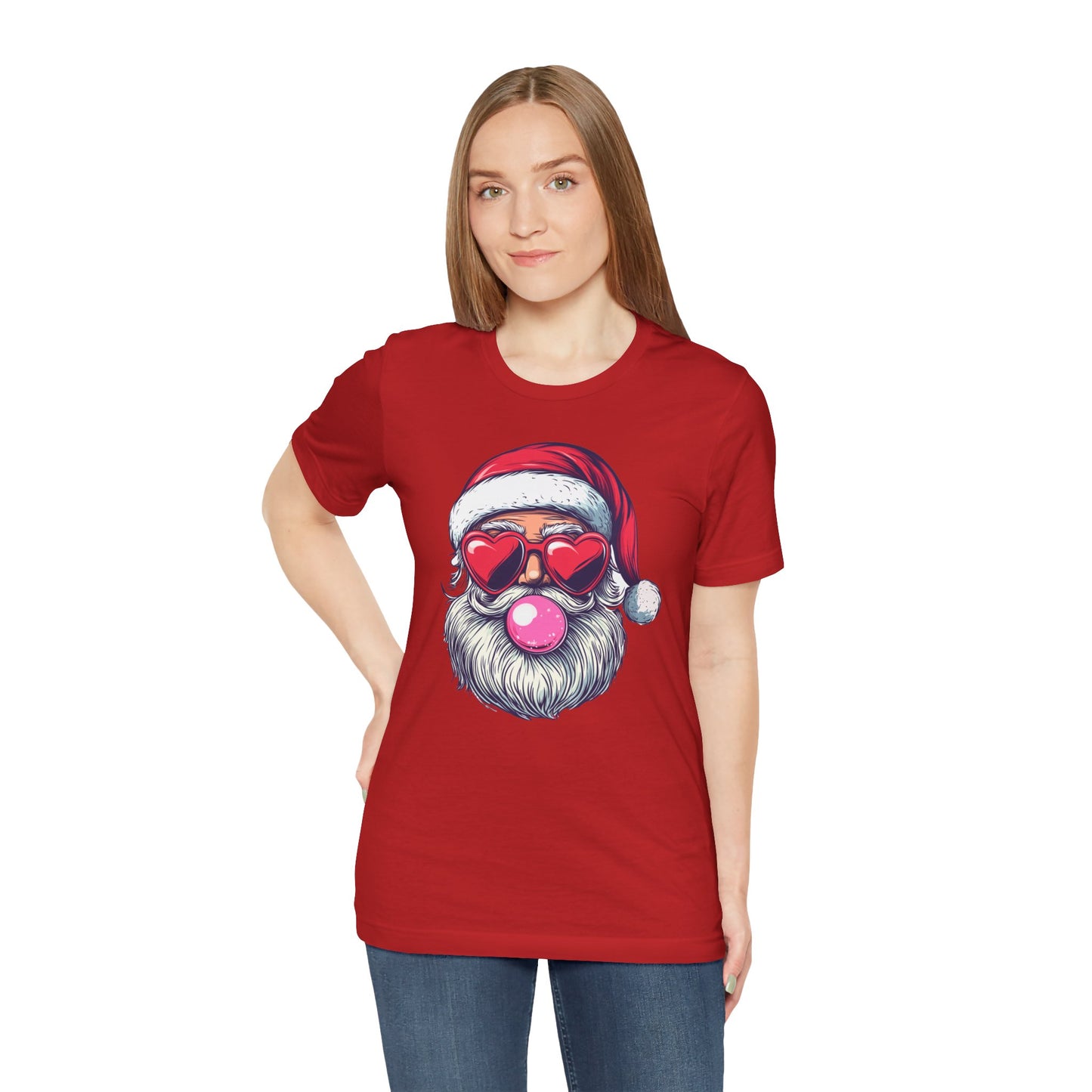 Christmas - Unisex Jersey Short Sleeve Tee - Santa Claus