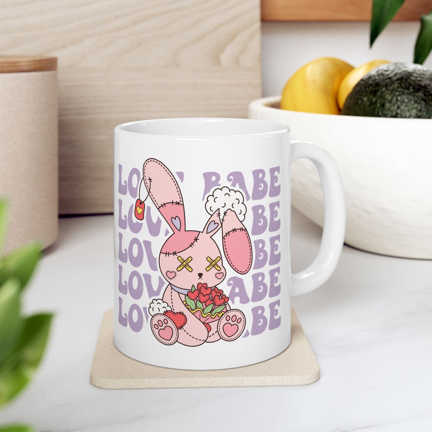 Valentine's - Ceramic Mug, (11oz, 15oz) - Love Babe