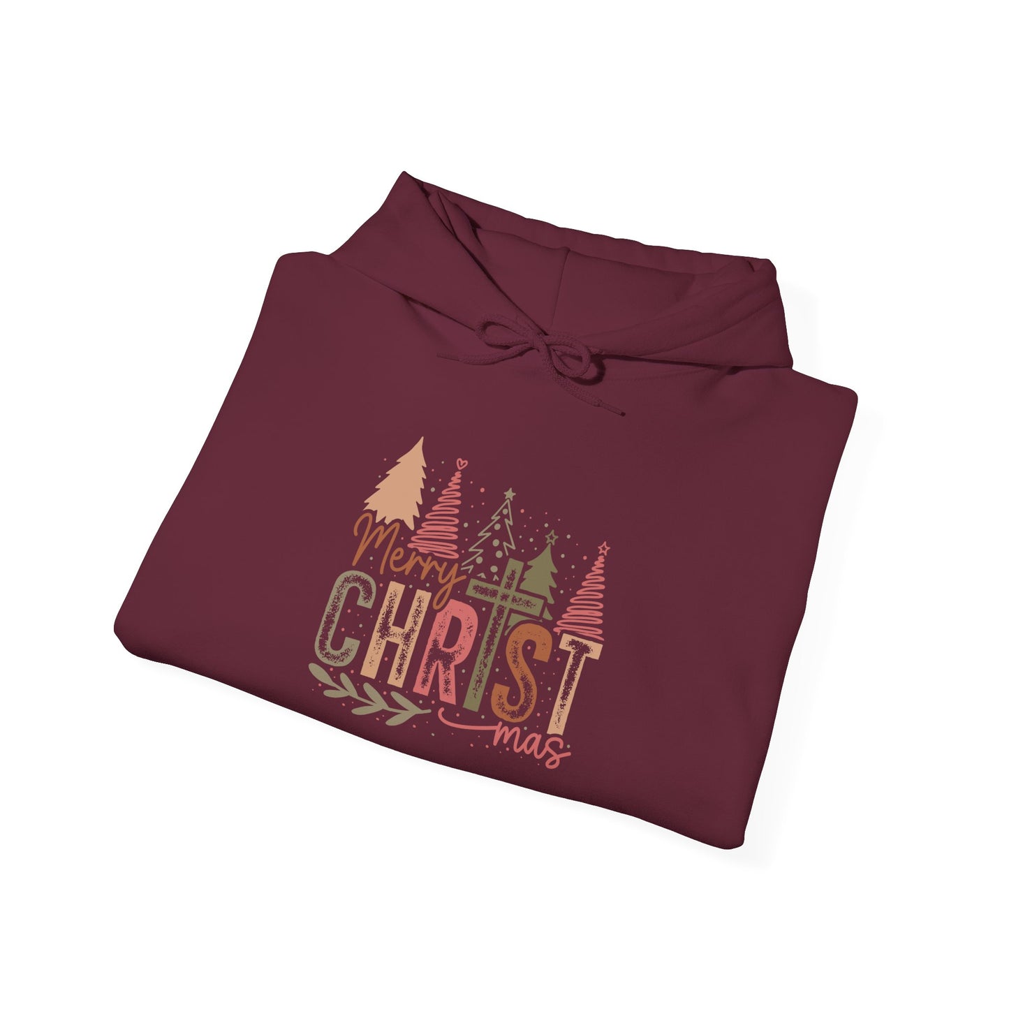 Christmas - Unisex Heavy Blend™ Hooded Sweatshirt - merry Christ mas