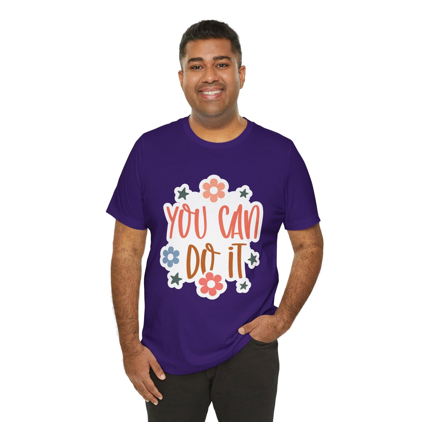 Unisex Jersey Short Sleeve Tee - You Can Do It - Motivational Shirt