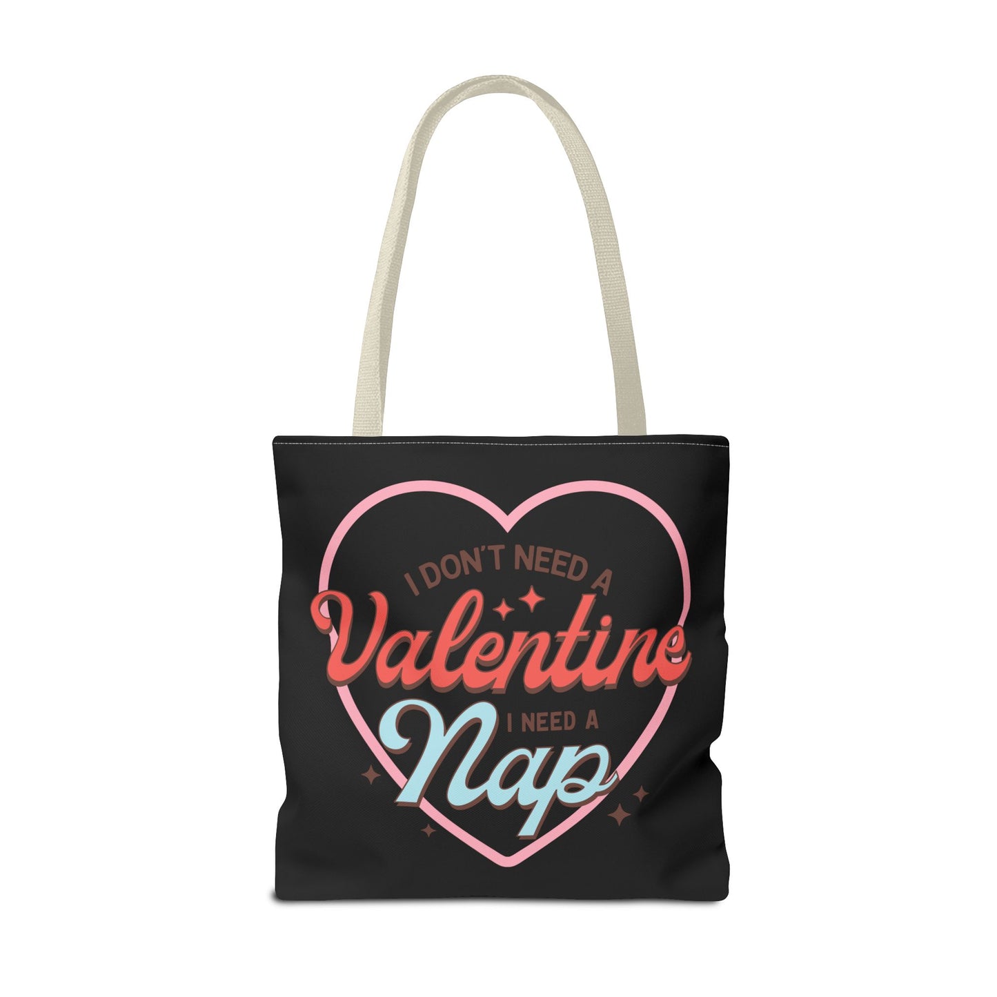 Valentine's - Tote Bag (AOP) - Valentine Nap