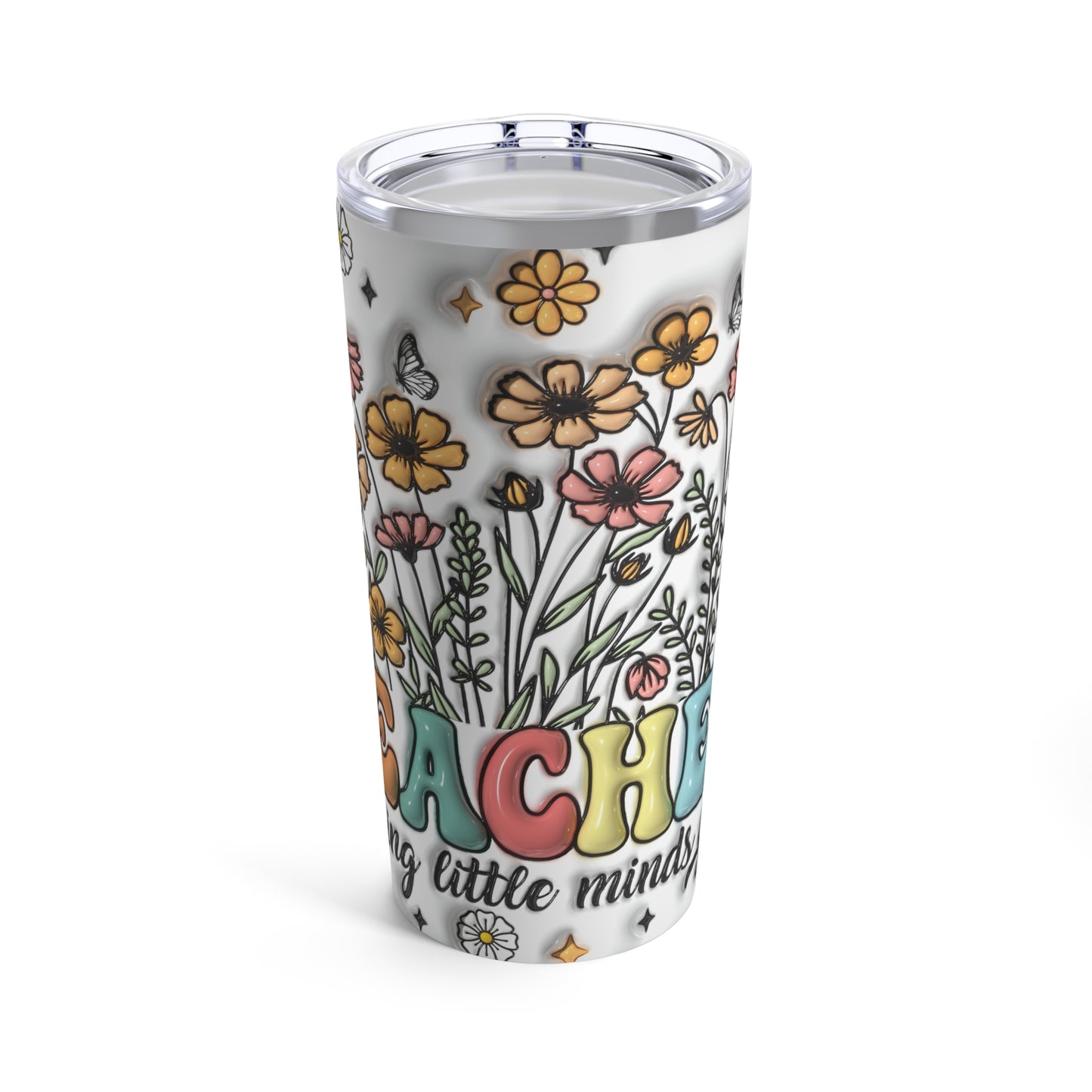 Stainless Steel Tumbler 20oz - TEACHER -