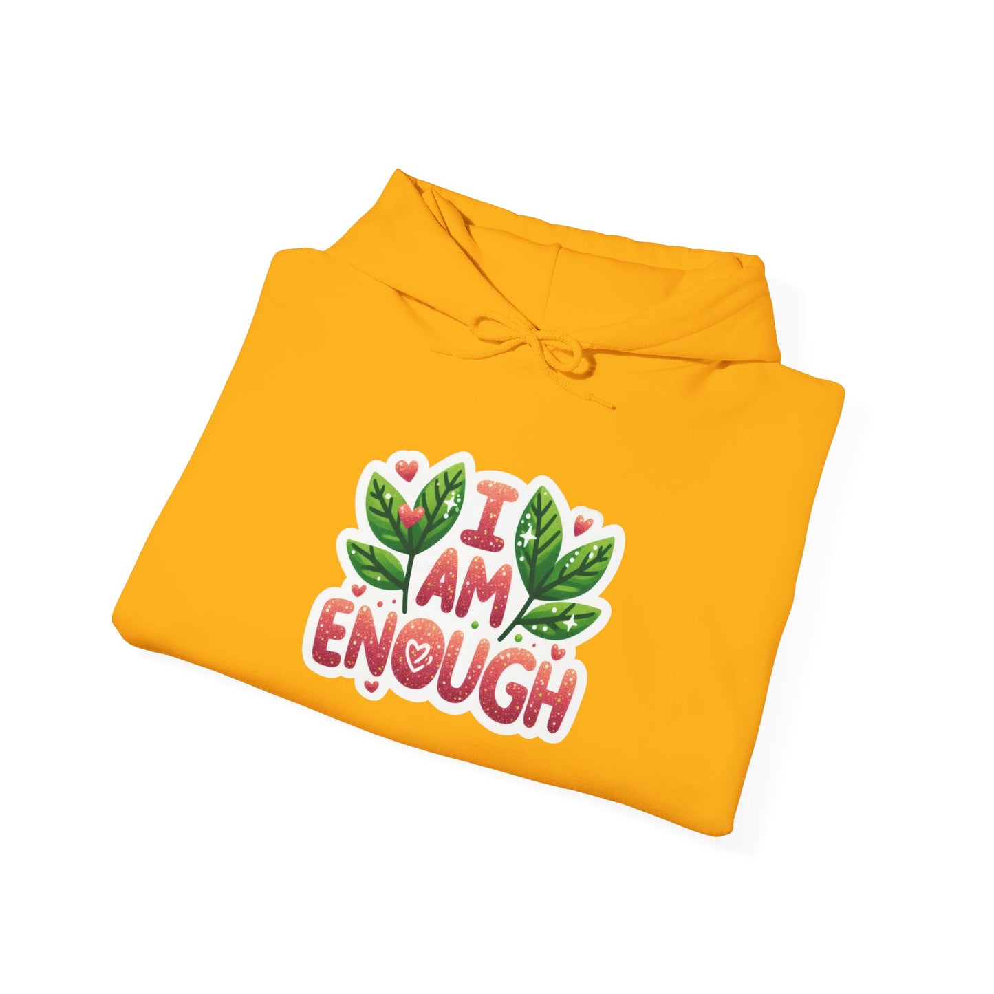 Unisex Heavy Blend™ Hooded Sweatshirt - I AM ENOUGH -