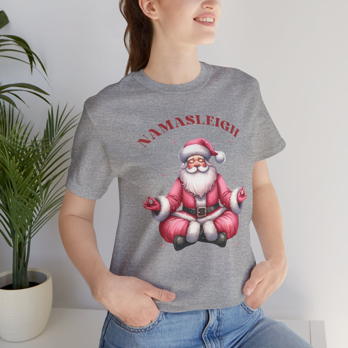 Christmas - Unisex Jersey Short Sleeve Tee - Namasleigh