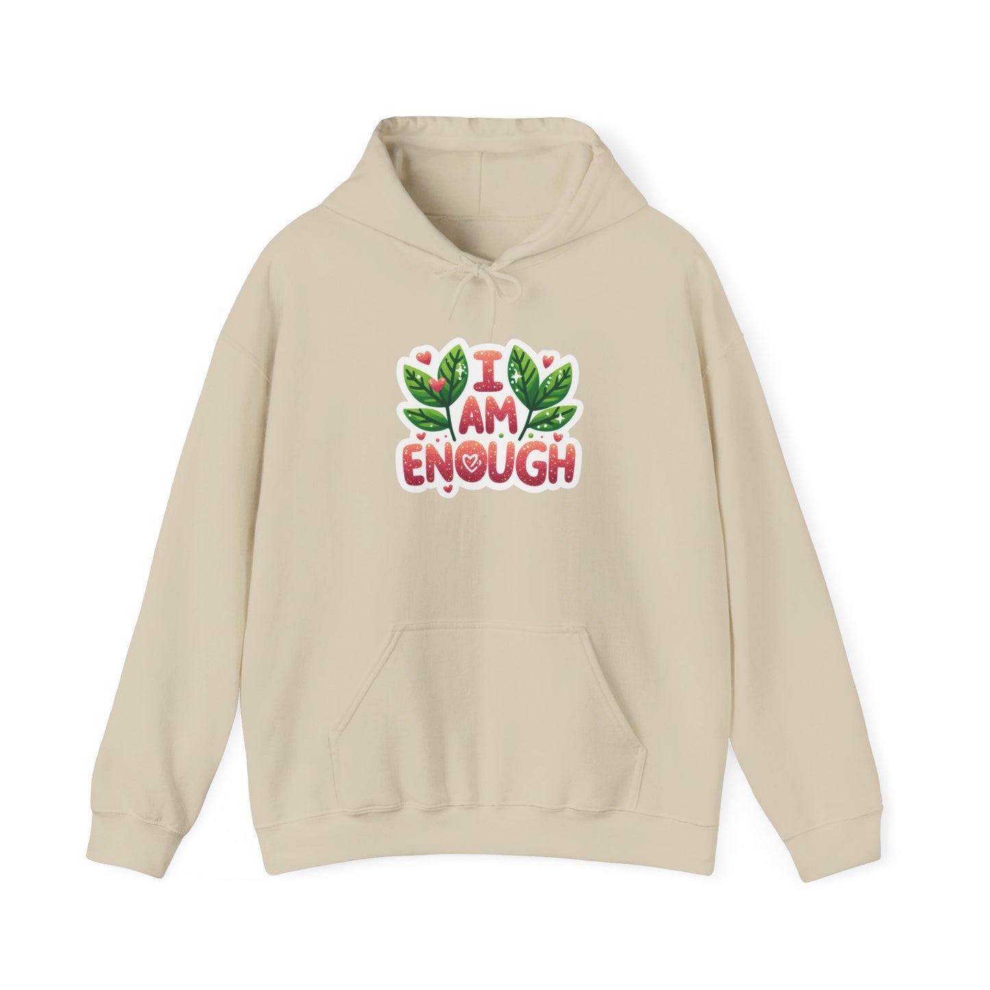 Unisex Heavy Blend™ Hooded Sweatshirt - I AM ENOUGH -