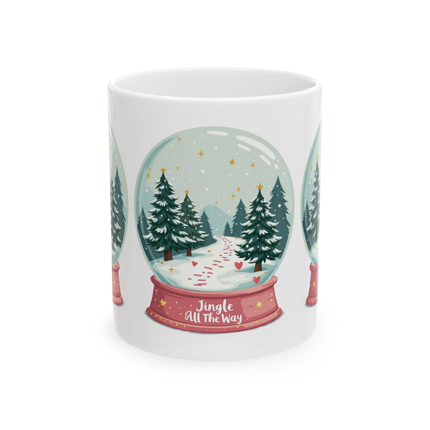 Christmas - Ceramic Mug, (11oz, 15oz) -  Jingle All The Way