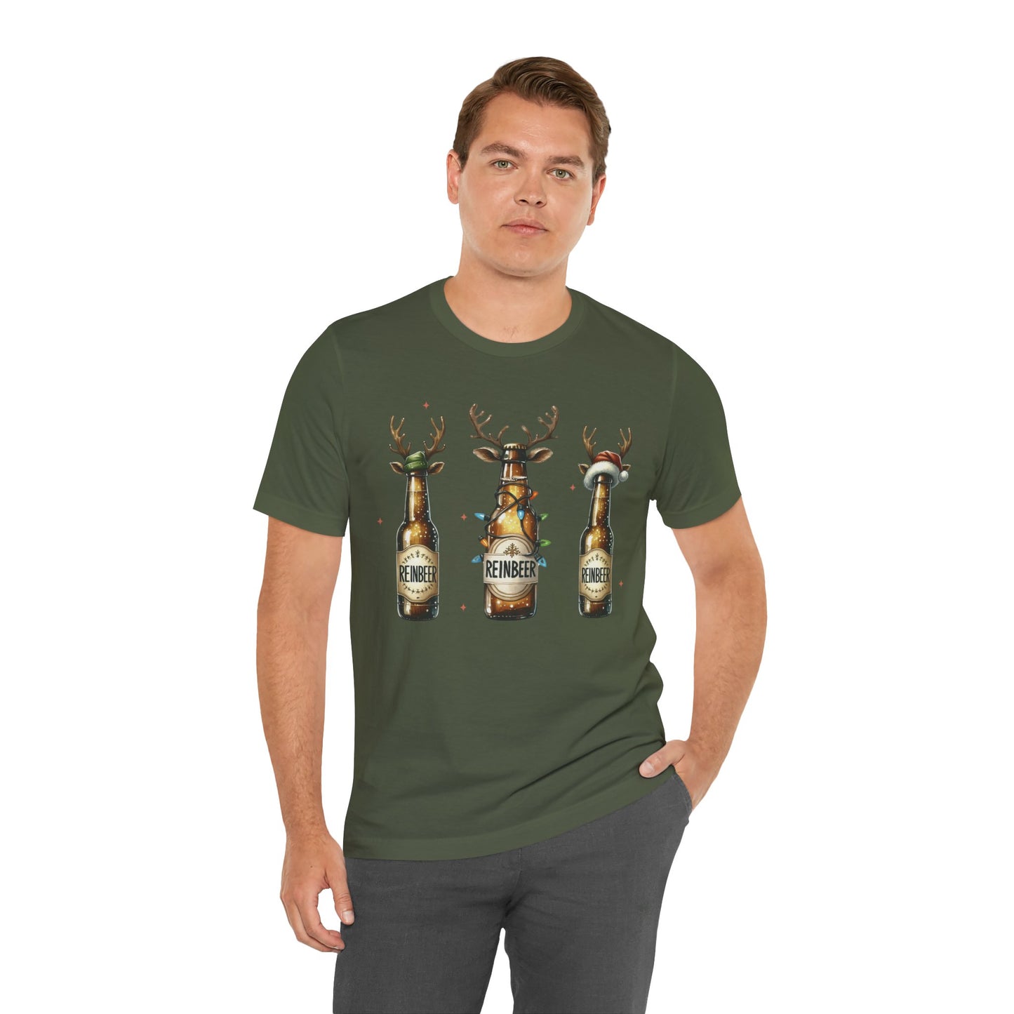 Christmas - Unisex Jersey Short Sleeve Tee - ReinBeer