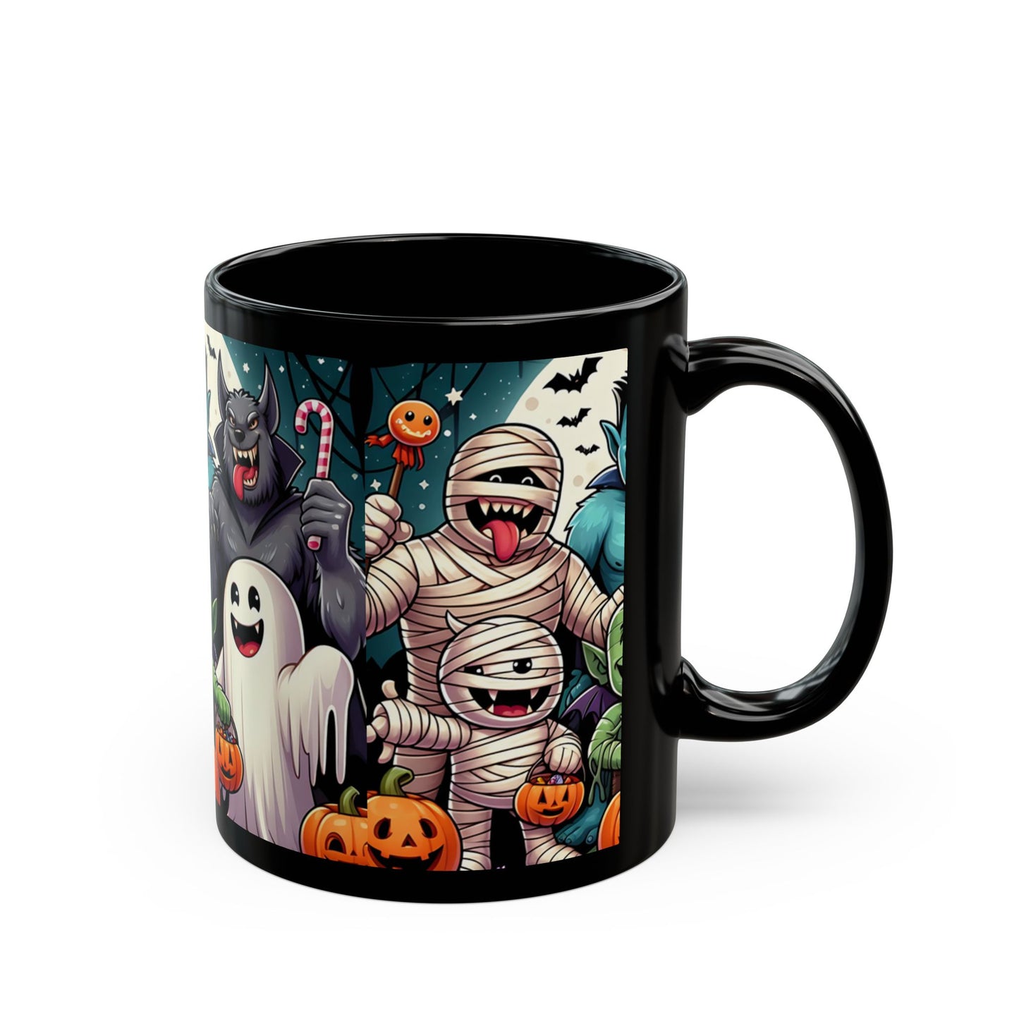 Halloween - Black Mug (11oz, 15oz) - Killer Friends