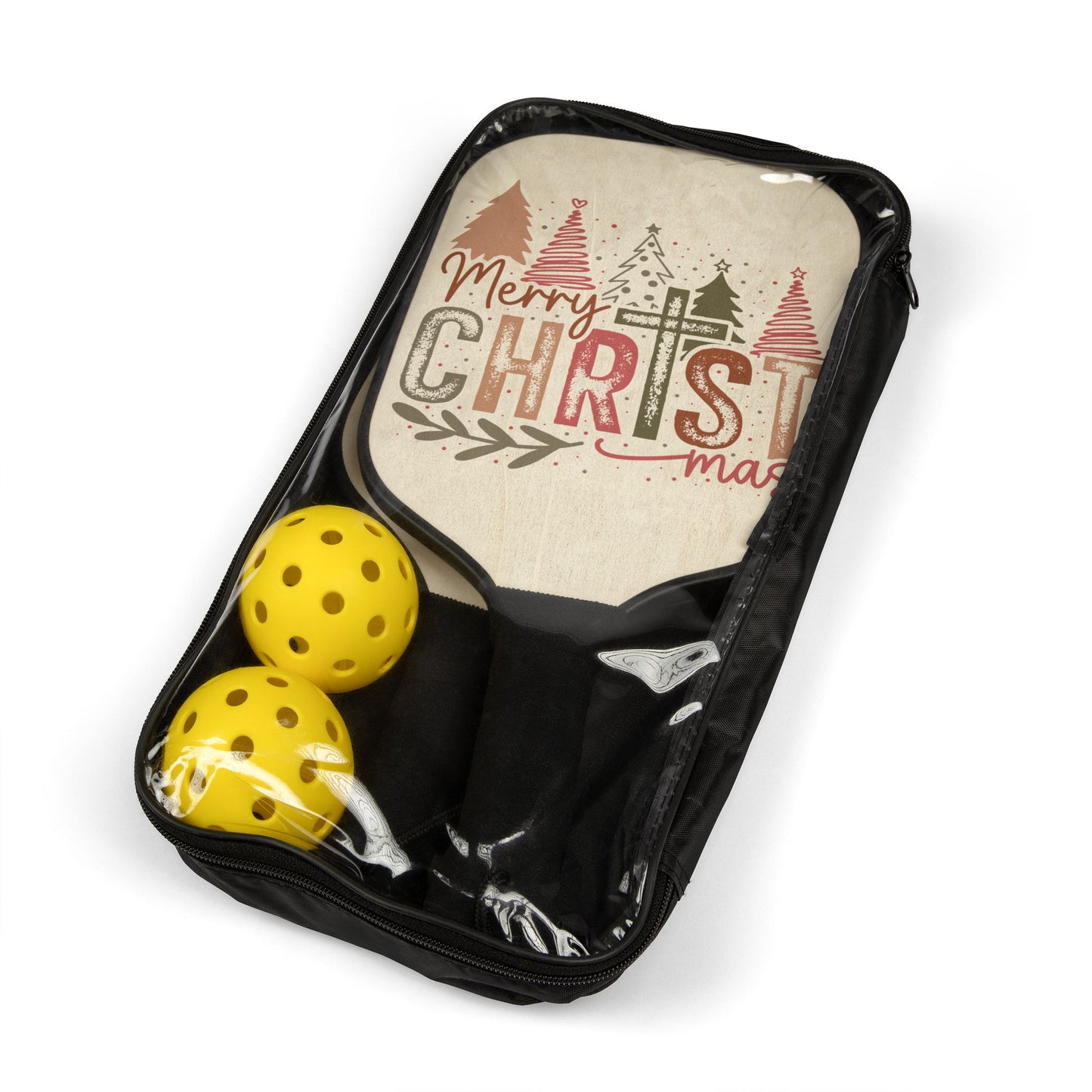 Christmas - Pickleball Kit - Merry CHRIST Mas