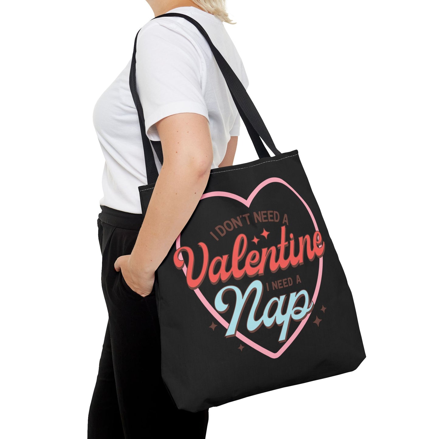 Valentine's - Tote Bag (AOP) - Valentine Nap