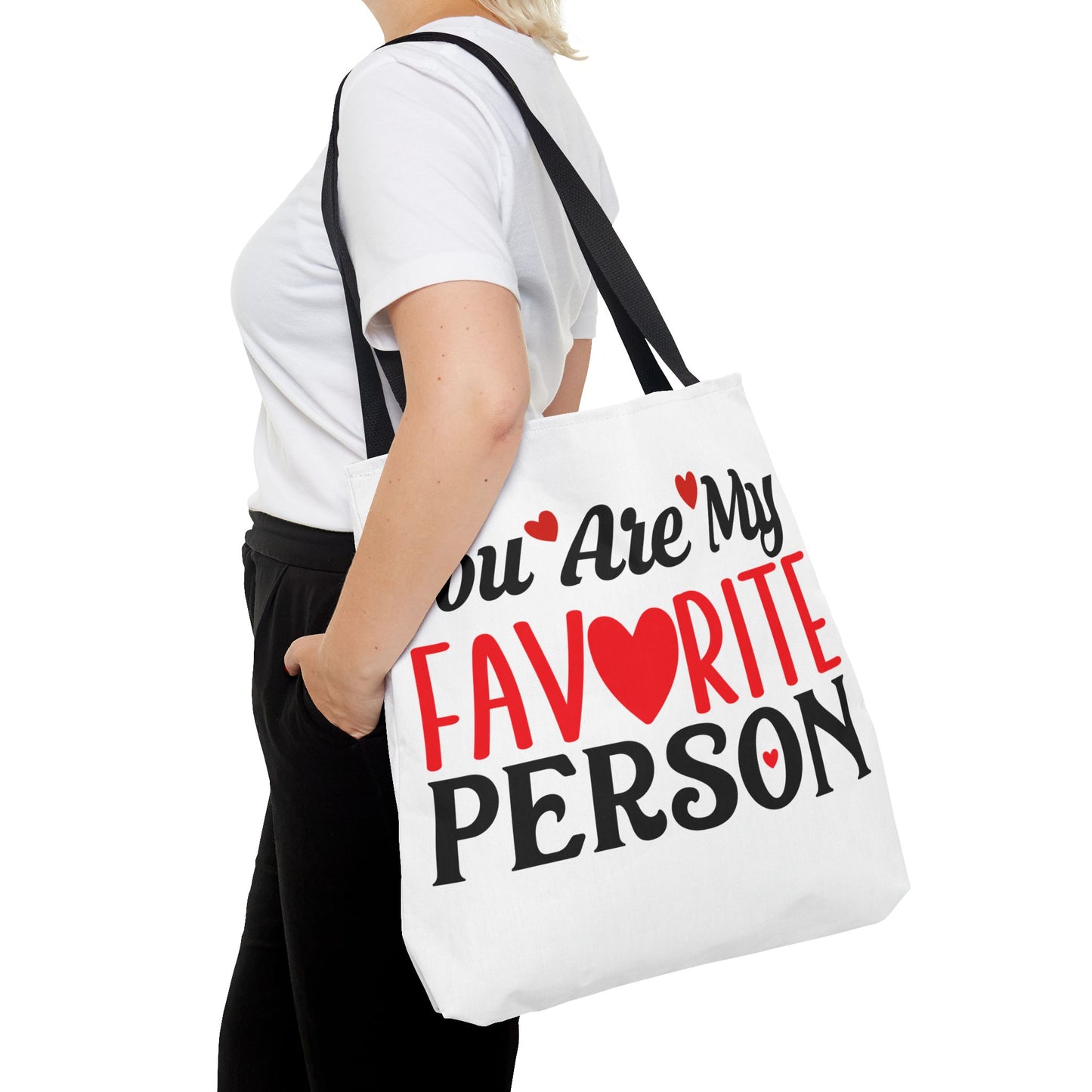 Valentine's - Tote Bag (AOP) - You Are My Favorite Person