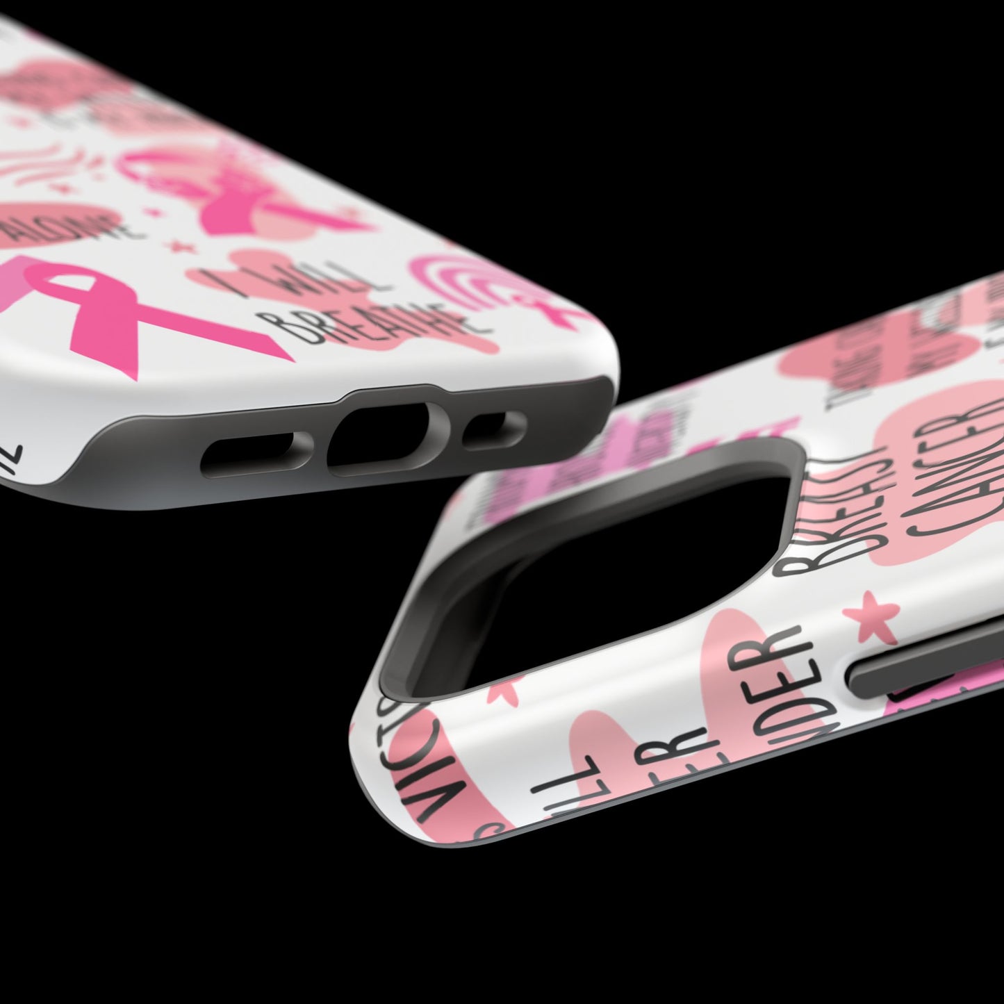 Magnetic Tough Cases - Breast Cancer Warrior