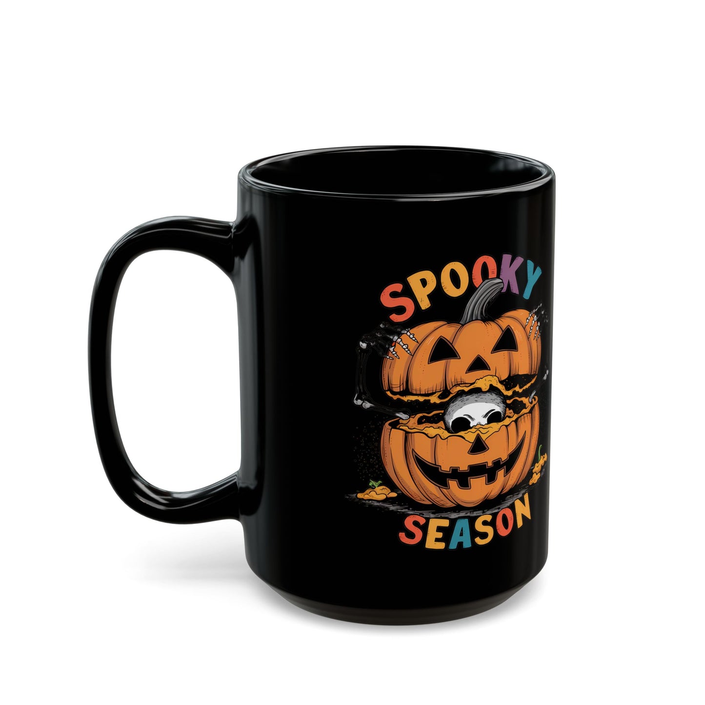 Halloween - Black Mug (11oz, 15oz) - Spooky Season 2