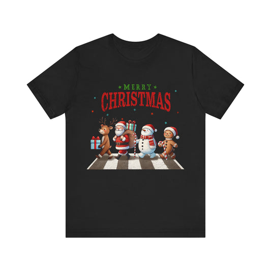 Christmas - Unisex Jersey Short Sleeve Tee - Santa Team