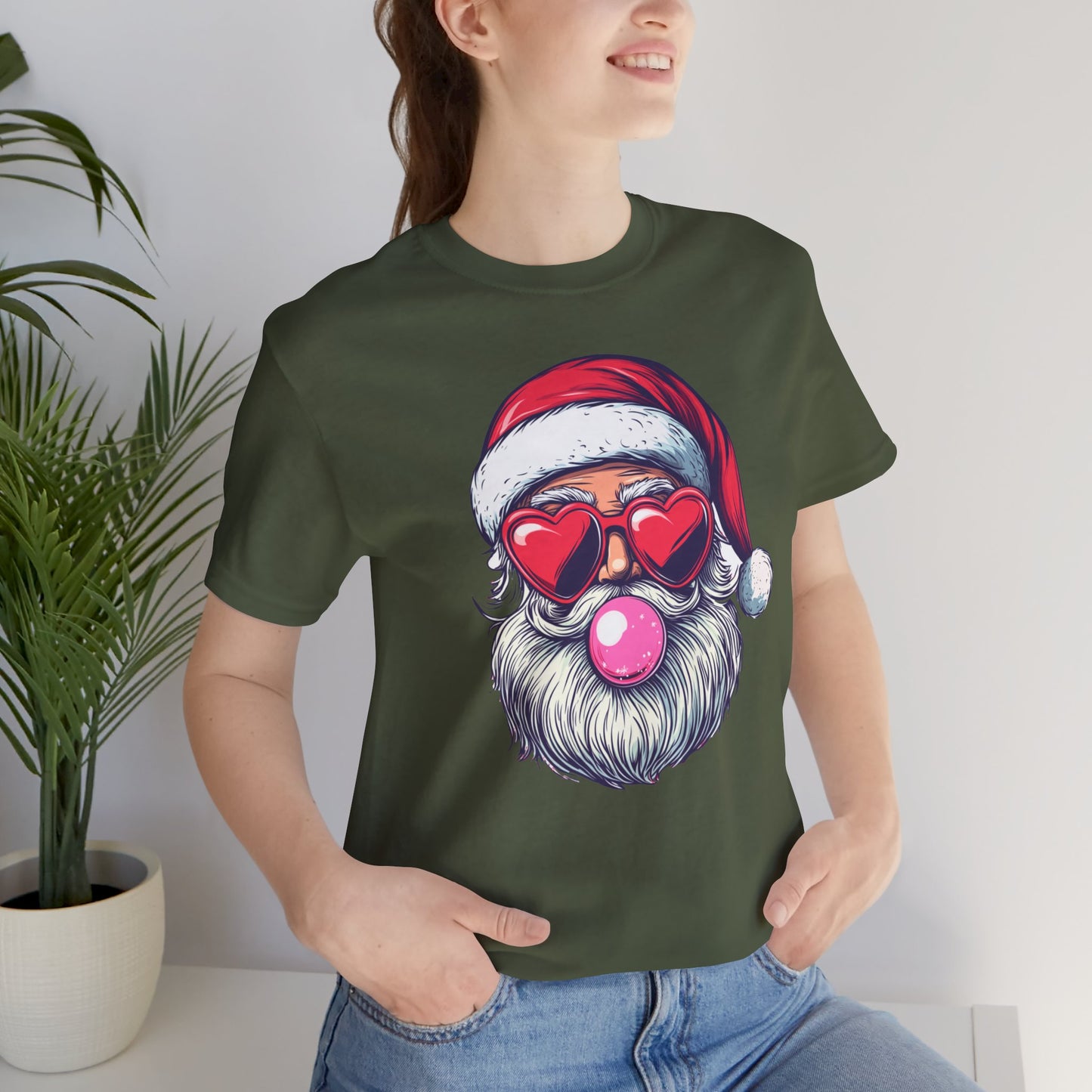 Christmas - Unisex Jersey Short Sleeve Tee - Santa Claus