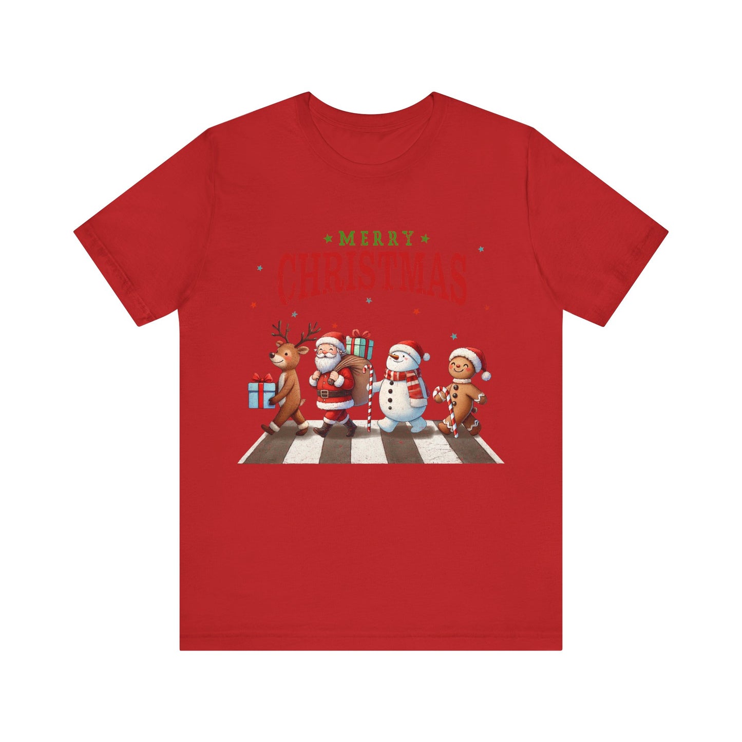 Christmas - Unisex Jersey Short Sleeve Tee - Santa Team