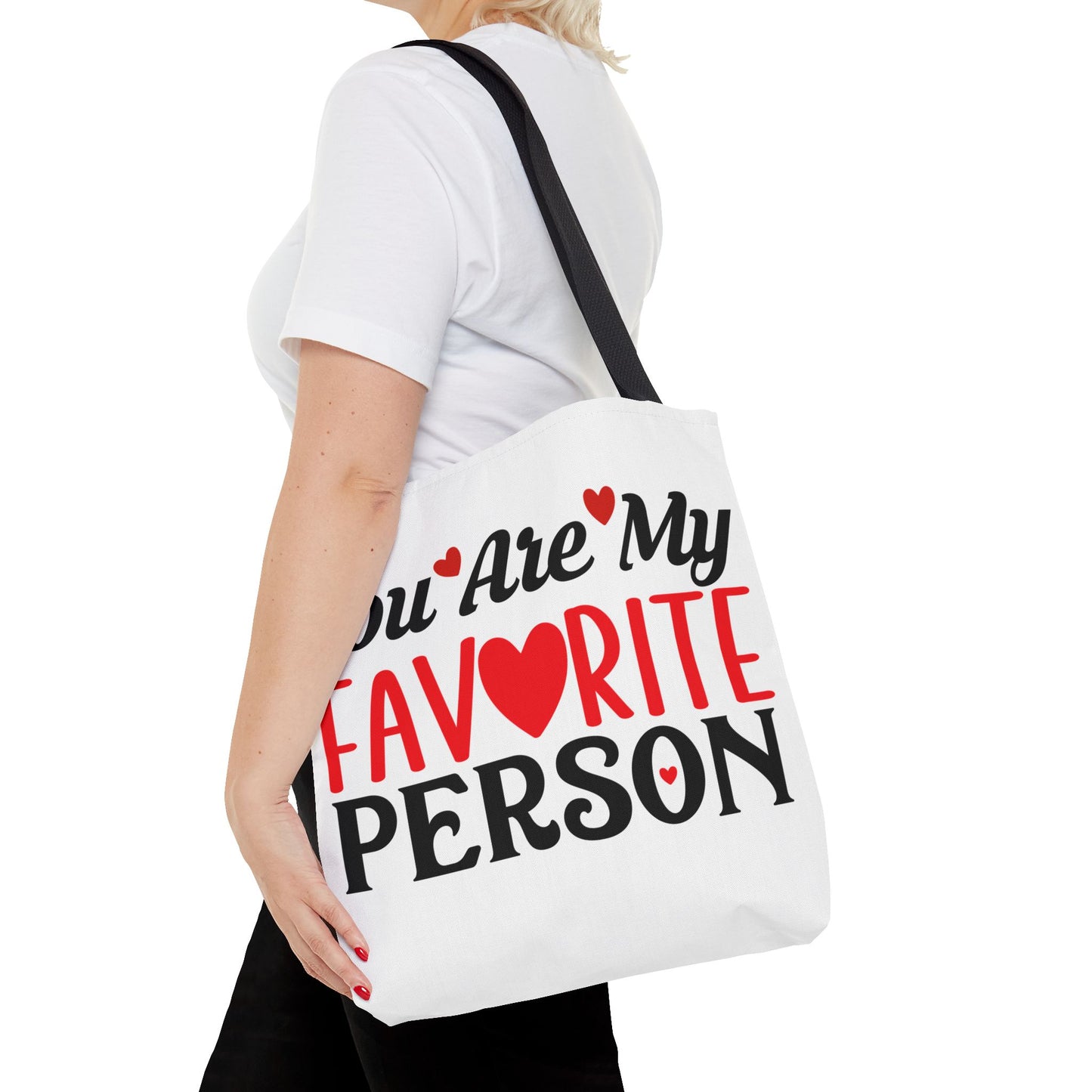 Valentine's - Tote Bag (AOP) - You Are My Favorite Person