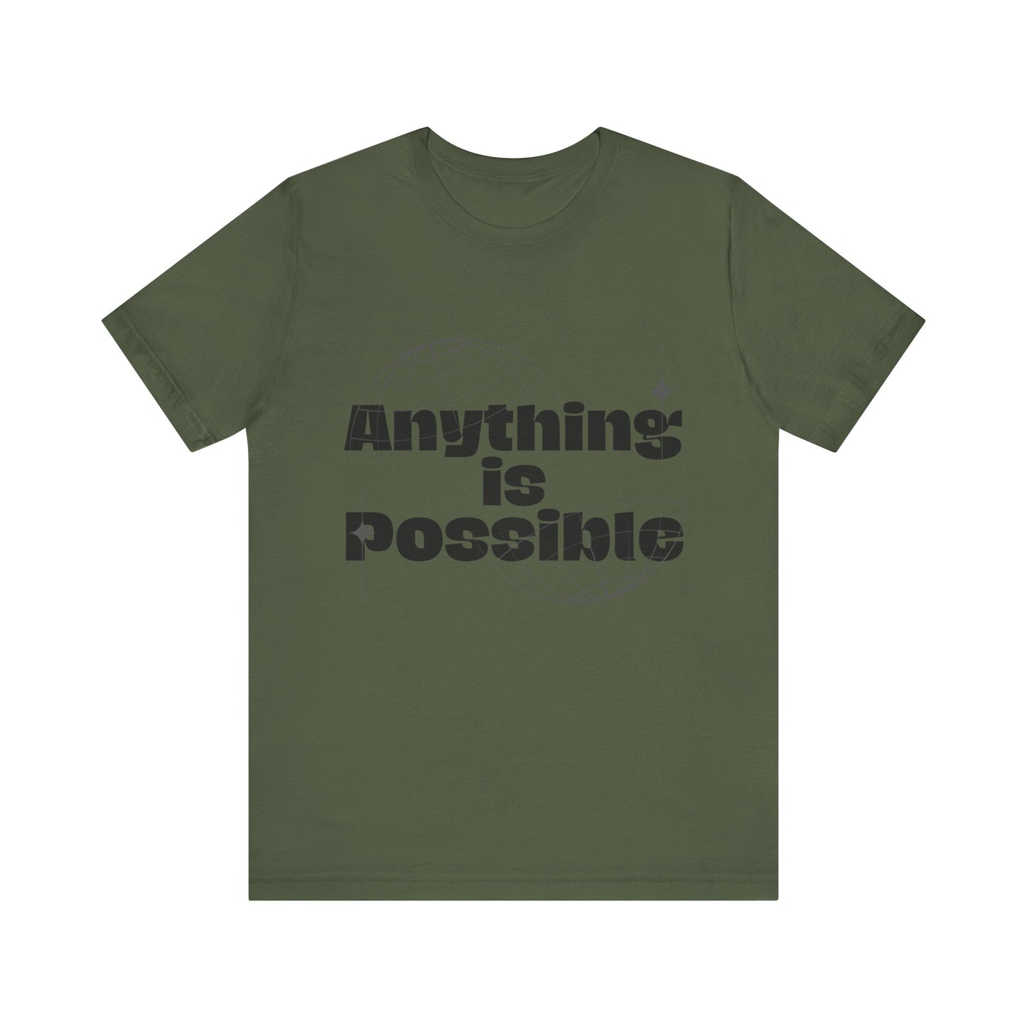 Unisex Jersey Short Sleeve Tee - Anything Is Possible