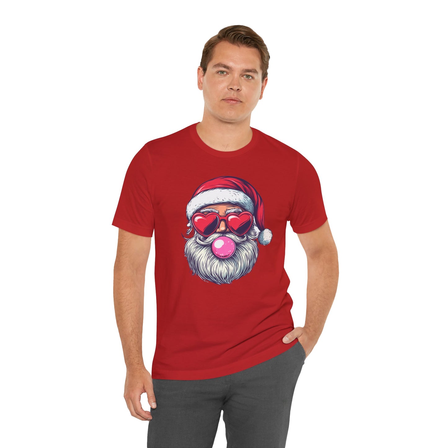 Christmas - Unisex Jersey Short Sleeve Tee - Santa Claus