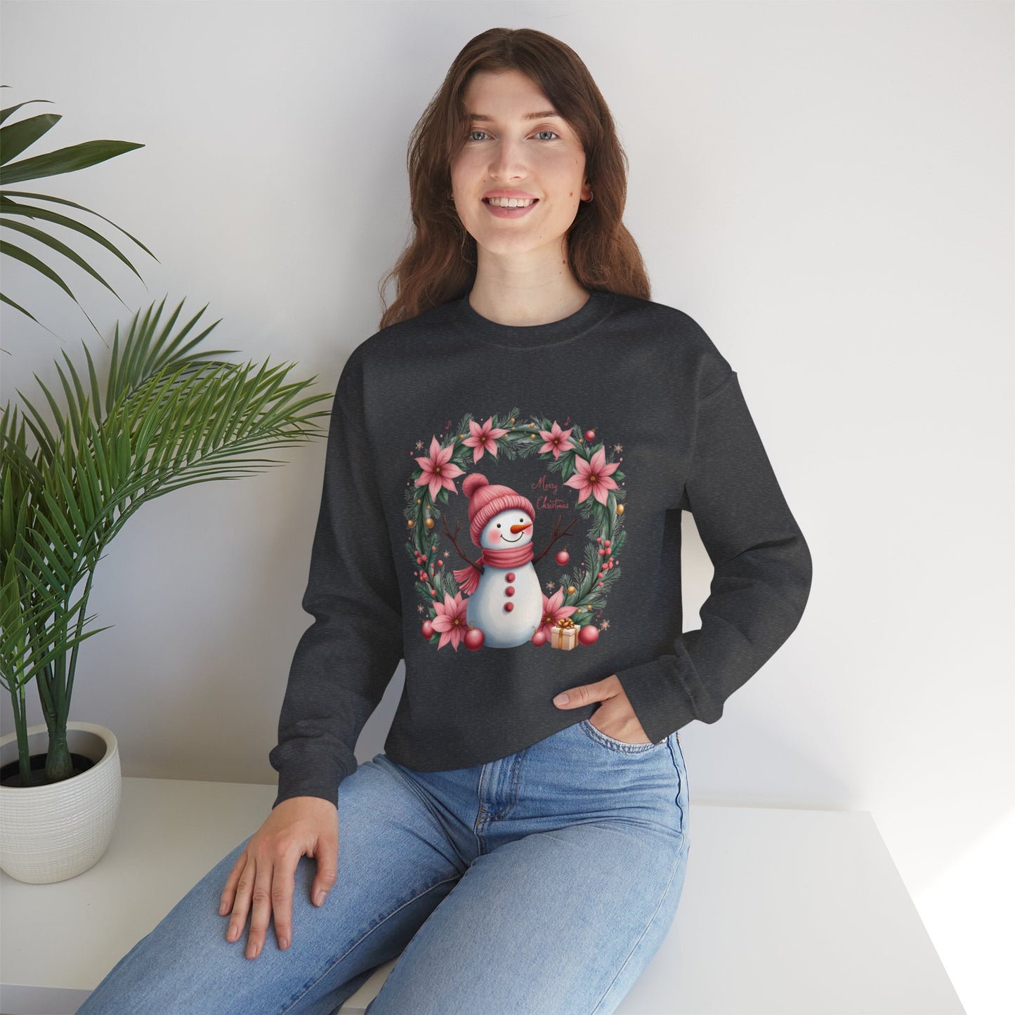 Christmas - Unisex Heavy Blend™ Crewneck Sweatshirt - Merry Christmas