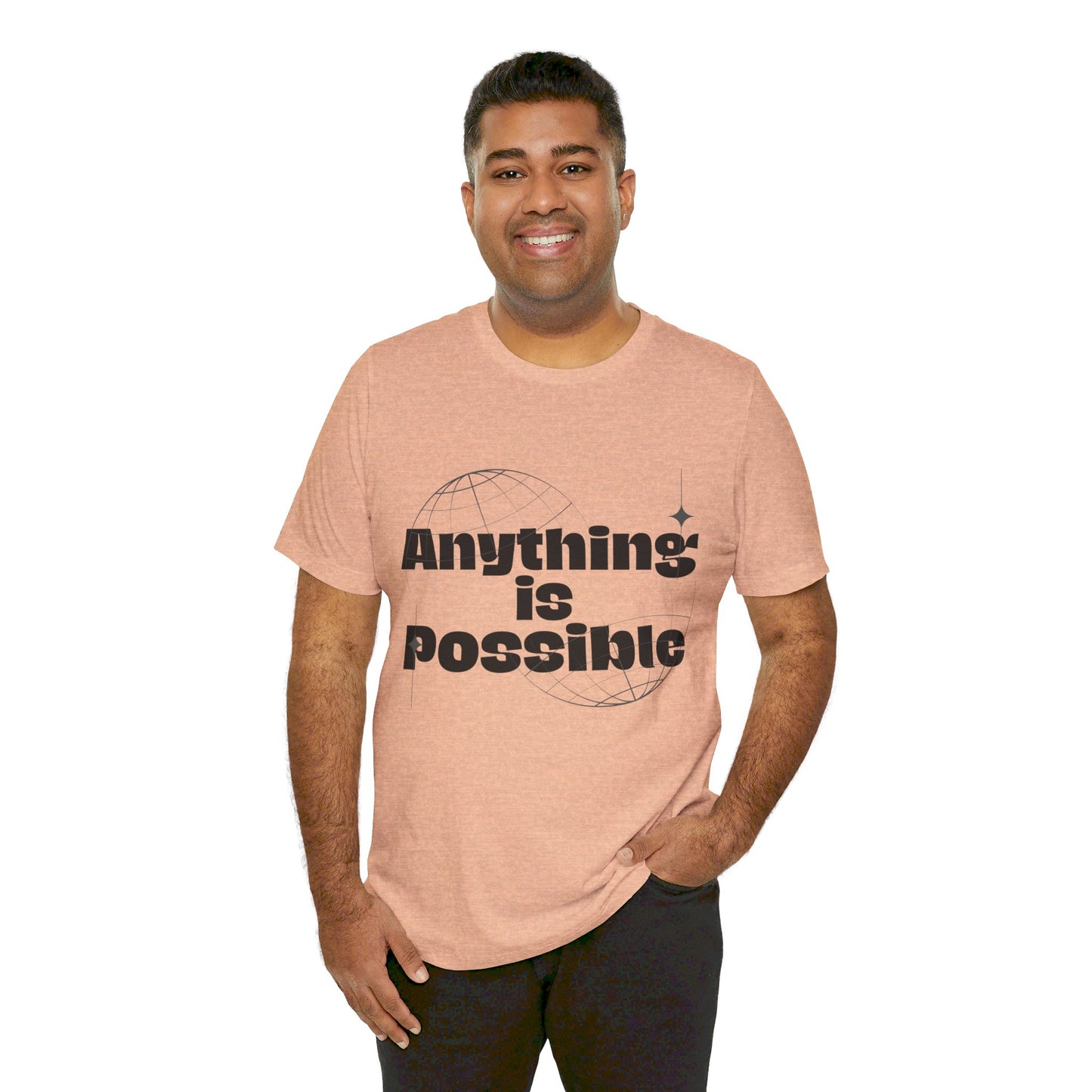 Unisex Jersey Short Sleeve Tee - Anything Is Possible