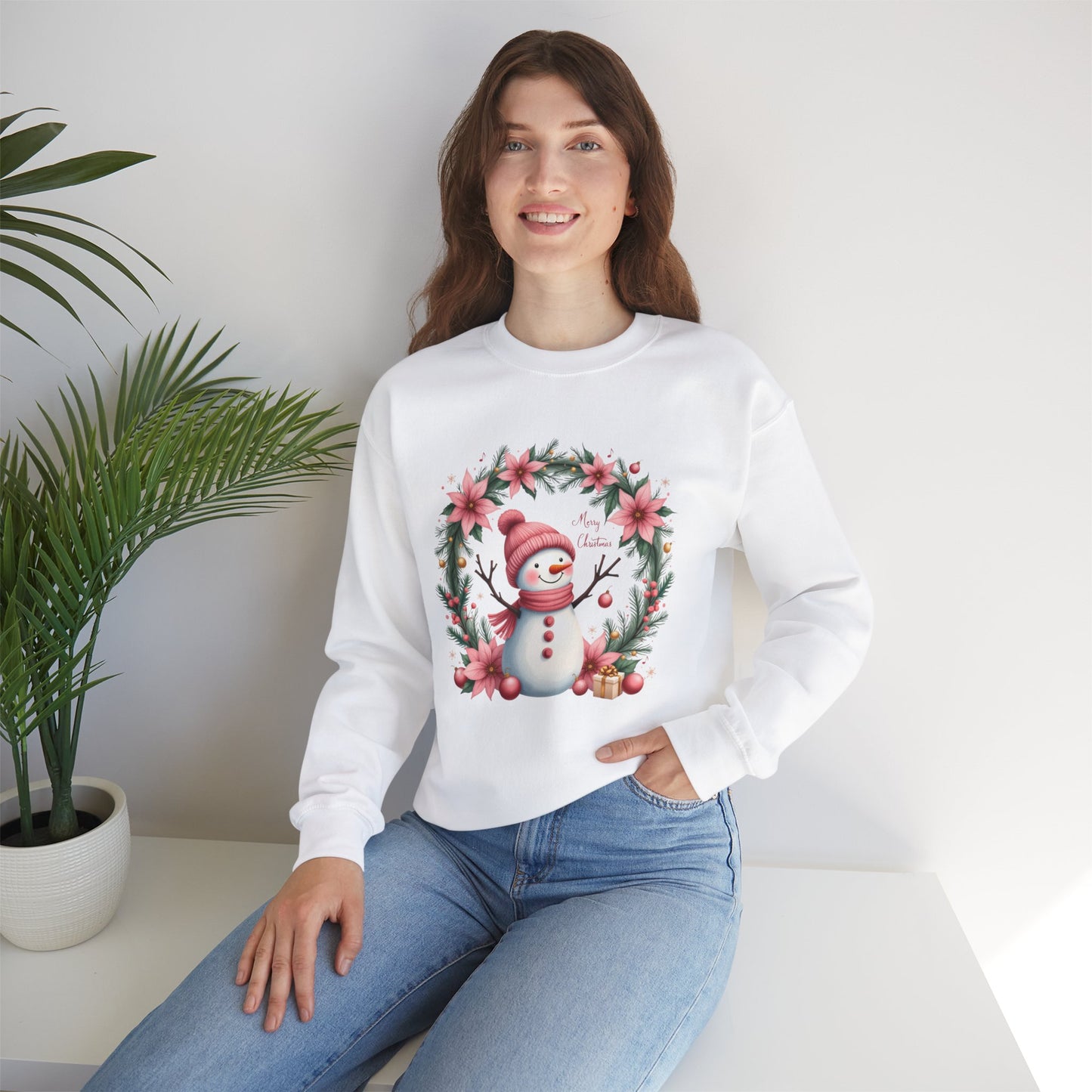 Christmas - Unisex Heavy Blend™ Crewneck Sweatshirt - Merry Christmas