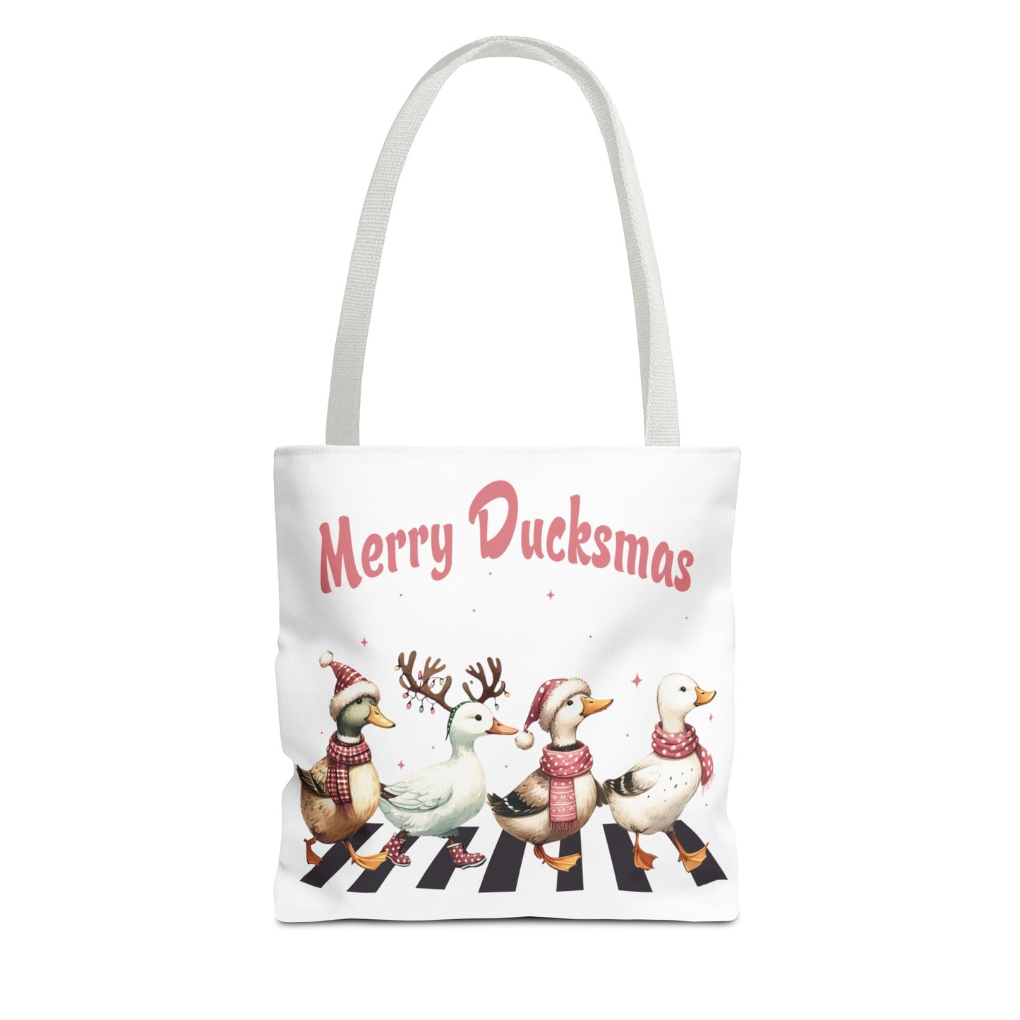 Christmas - Tote Bag (AOP) - Merry Ducksmas