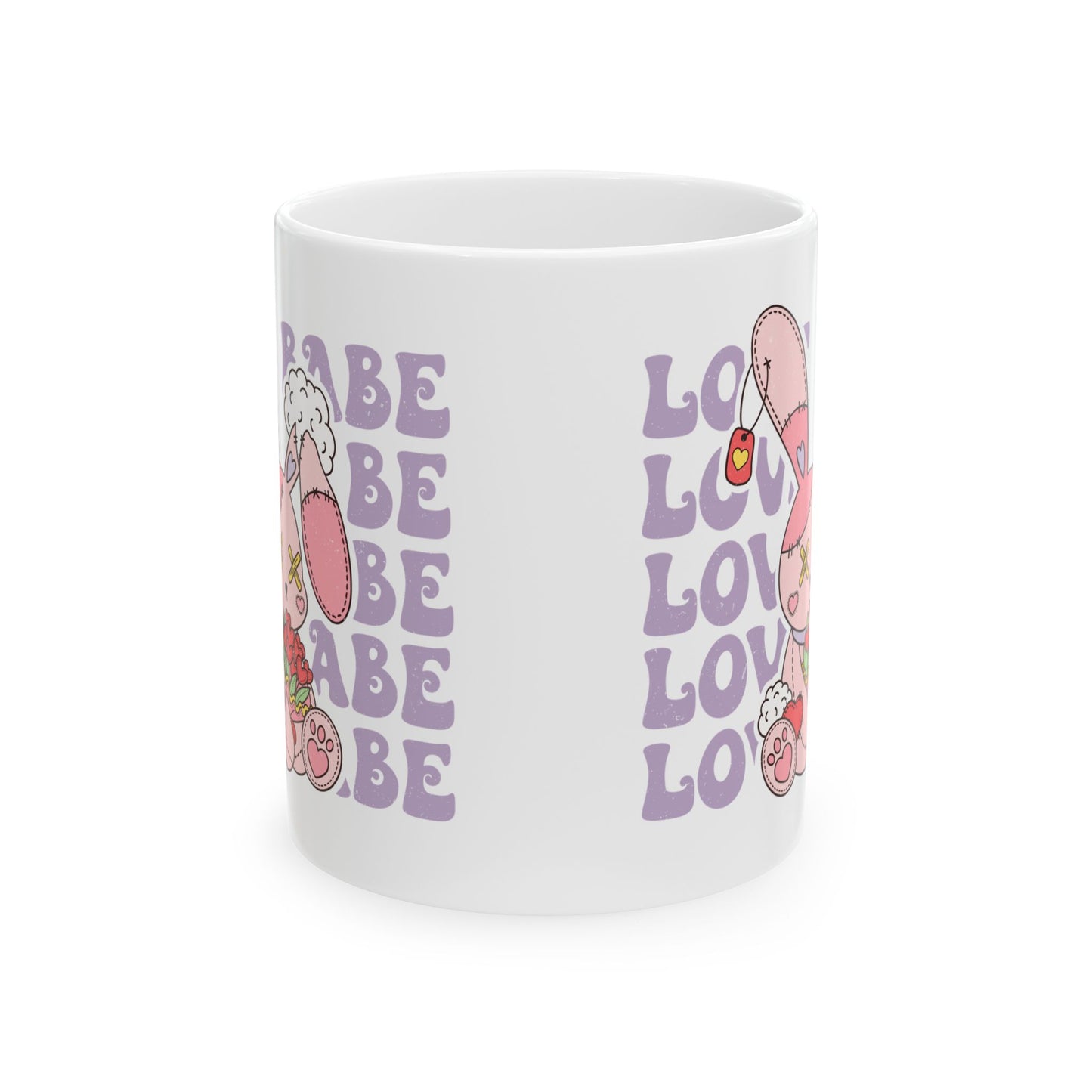 Valentine's - Ceramic Mug, (11oz, 15oz) - Love Babe