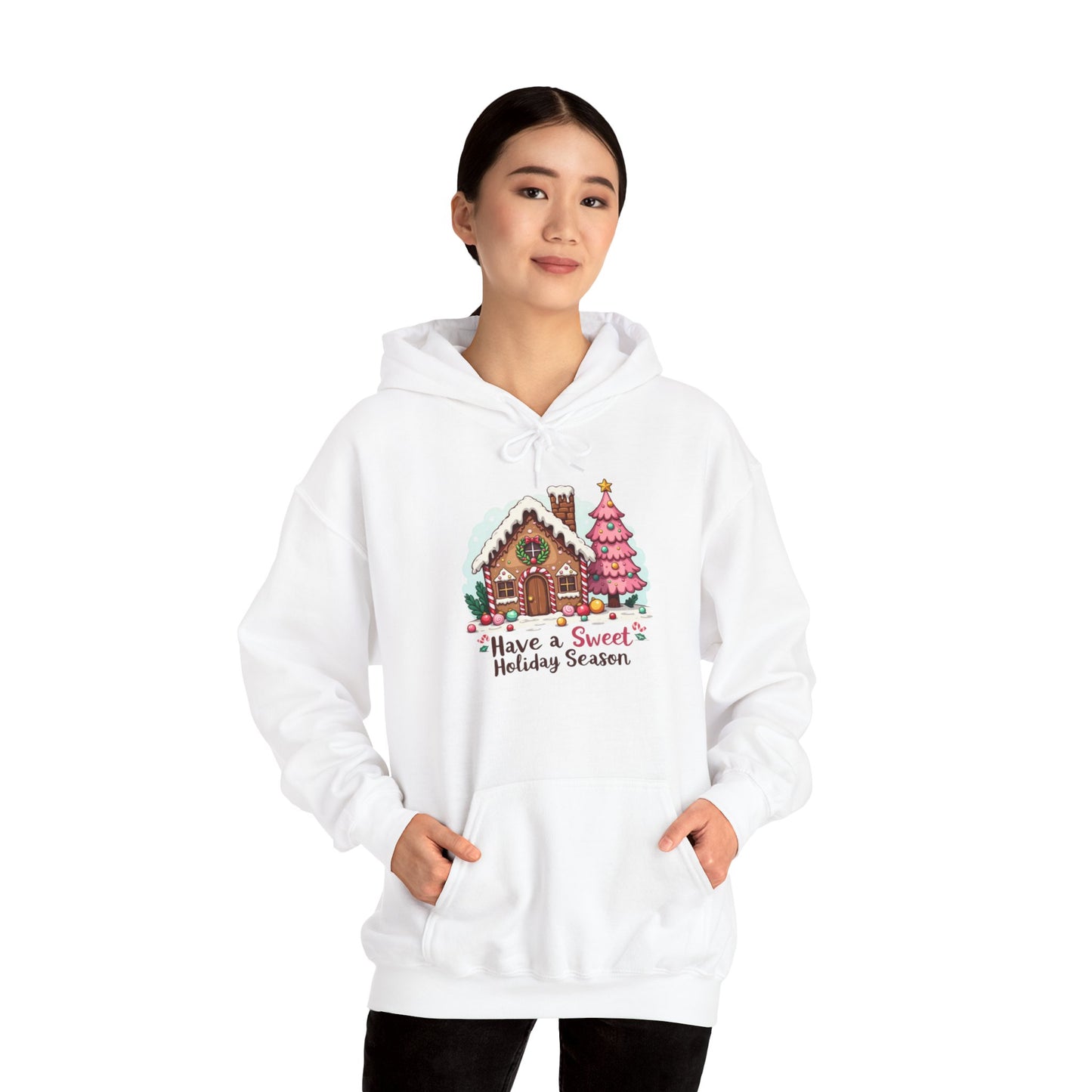 Christmas - Unisex Heavy Blend™ Hooded Sweatshirt - Have A Sweet Holiday Season