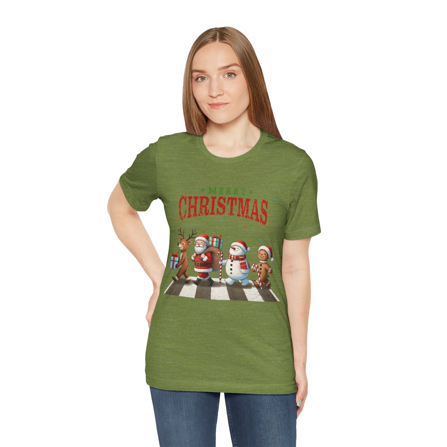 Christmas - Unisex Jersey Short Sleeve Tee - Santa Team