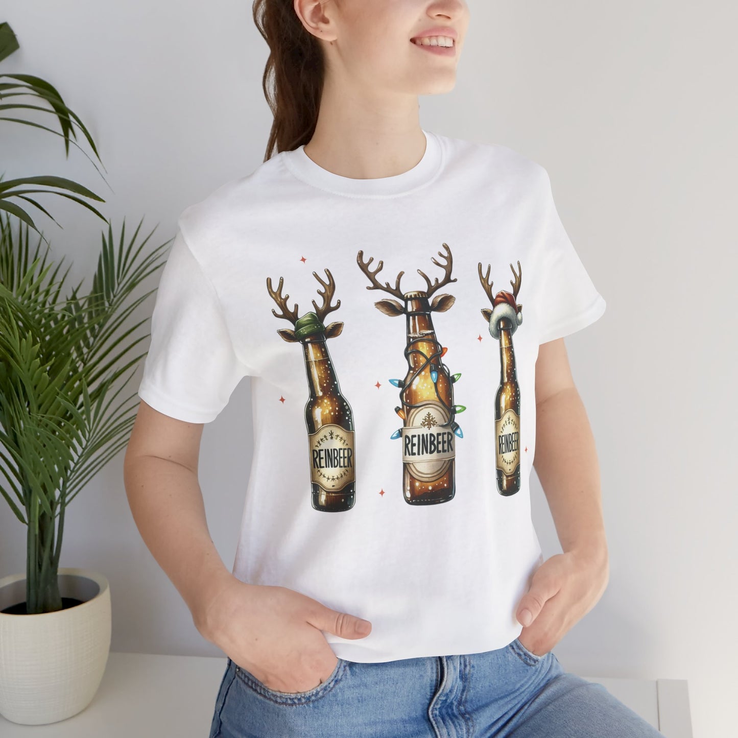 Christmas - Unisex Jersey Short Sleeve Tee - ReinBeer