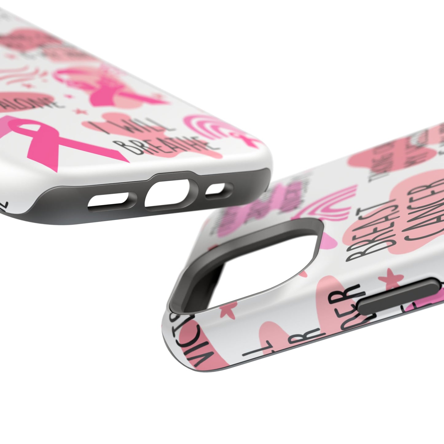 Magnetic Tough Cases - Breast Cancer Warrior