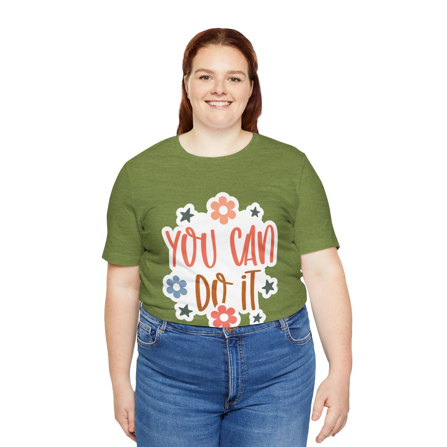 Unisex Jersey Short Sleeve Tee - You Can Do It - Motivational Shirt